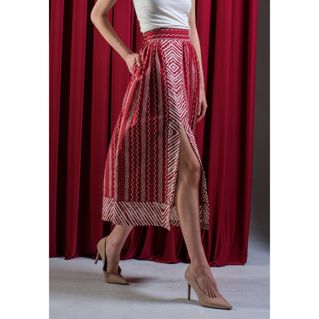 Rasda Skirt Red