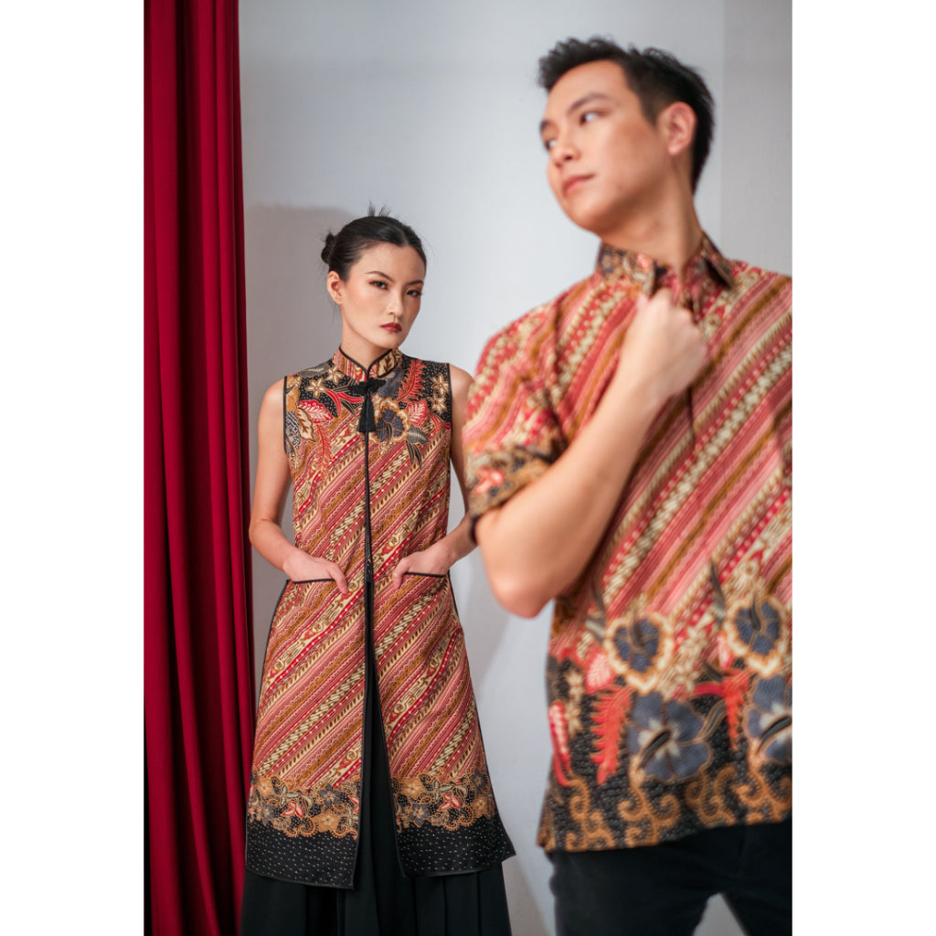 Pasangan Laksana dan Puspita Black