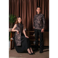 Pasangan Marma dan Samita Bunga Black