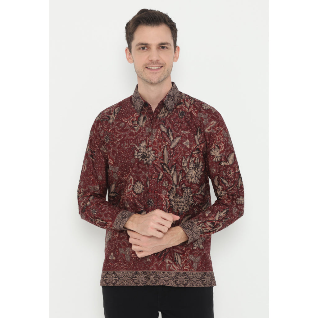 Pasangan Marma dan Samita Bunga Red