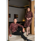 Pasangan Marma dan Tara Bunga Red