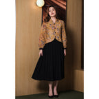 Setelan Ardini Mustard dan Felice Black