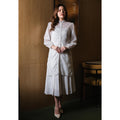 Setelan Samita LS plain dan Felice White