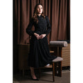 Setelan Dewanti LS plain dan Felice Black