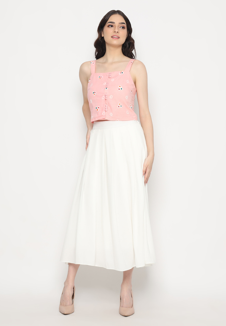 Mayang Tank Jumputan Pink