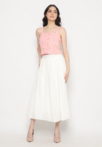 Mayang Tank Jumputan Pink